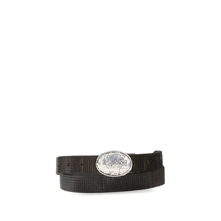 Brunello Cucinelli Brown Calf Leather Regular Belt