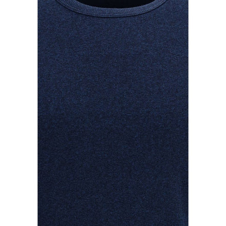 Brunello Cucinelli Blue Cotton T-Shirt