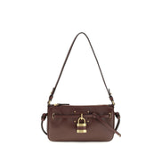 Chloé Bordeaux Calf Leather Shoulder Bag