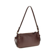 Chloé Bordeaux Calf Leather Shoulder Bag