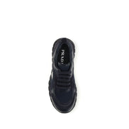 Prada Blue Fabric Athletic Sneakers