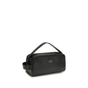 Prada Black Calf Leather Shoulder Bag