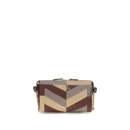Valentino Garavani Multicolor Napa Leather Shoulder Bag