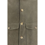 Brunello Cucinelli Bicolor Cashmere Bomber