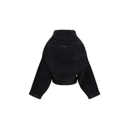 Balenciaga Black Cotton Denim Jacket