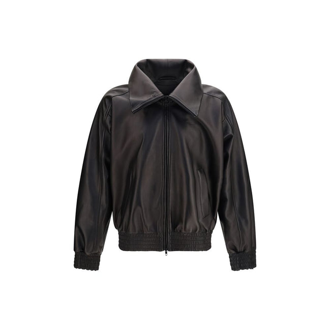 Balenciaga Black Lamb Leather Jacket