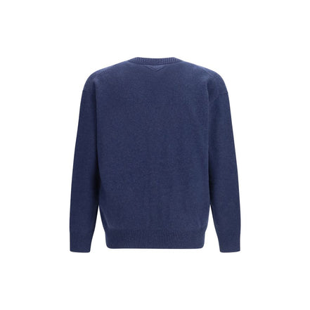 Prada Blue Cashmere Cardigan