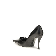Balenciaga Black Lamb High Heel Pumps