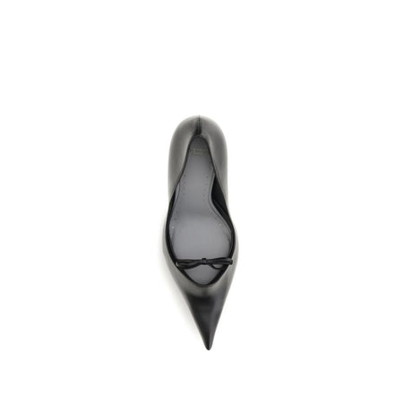 Balenciaga Black Lamb High Heel Pumps