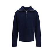 Balenciaga Blue Wool Sweatshirt