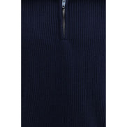 Balenciaga Blue Wool Sweatshirt