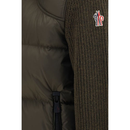 Moncler Grenoble Brown Wool Sweatshirt