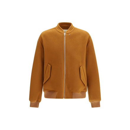 Valentino Garavani Brown Wool Bomber