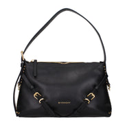 Givenchy Black Leather Shoulder Bag