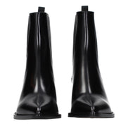 Christian Dior Black Leather Ankle Boots