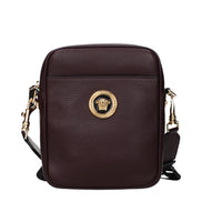 Versace Purple Leather Crossbody Bag