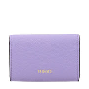 Versace Purple Leather Wallet