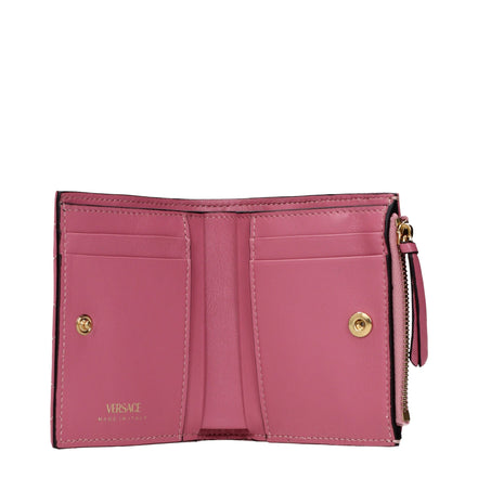 Versace Pink Leather Wallet