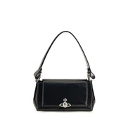 Vivienne Westwood Black Calf Leather Handbag