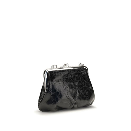 Vivienne Westwood Black Calf Leather Wallet
