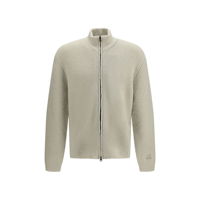 C.P. Company Beige Wool Cardigan