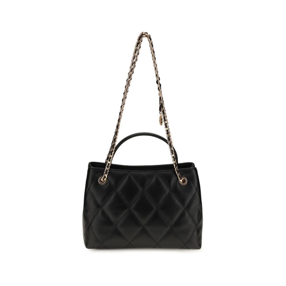 Tory Burch Black Calf Leather Shoulder Bag