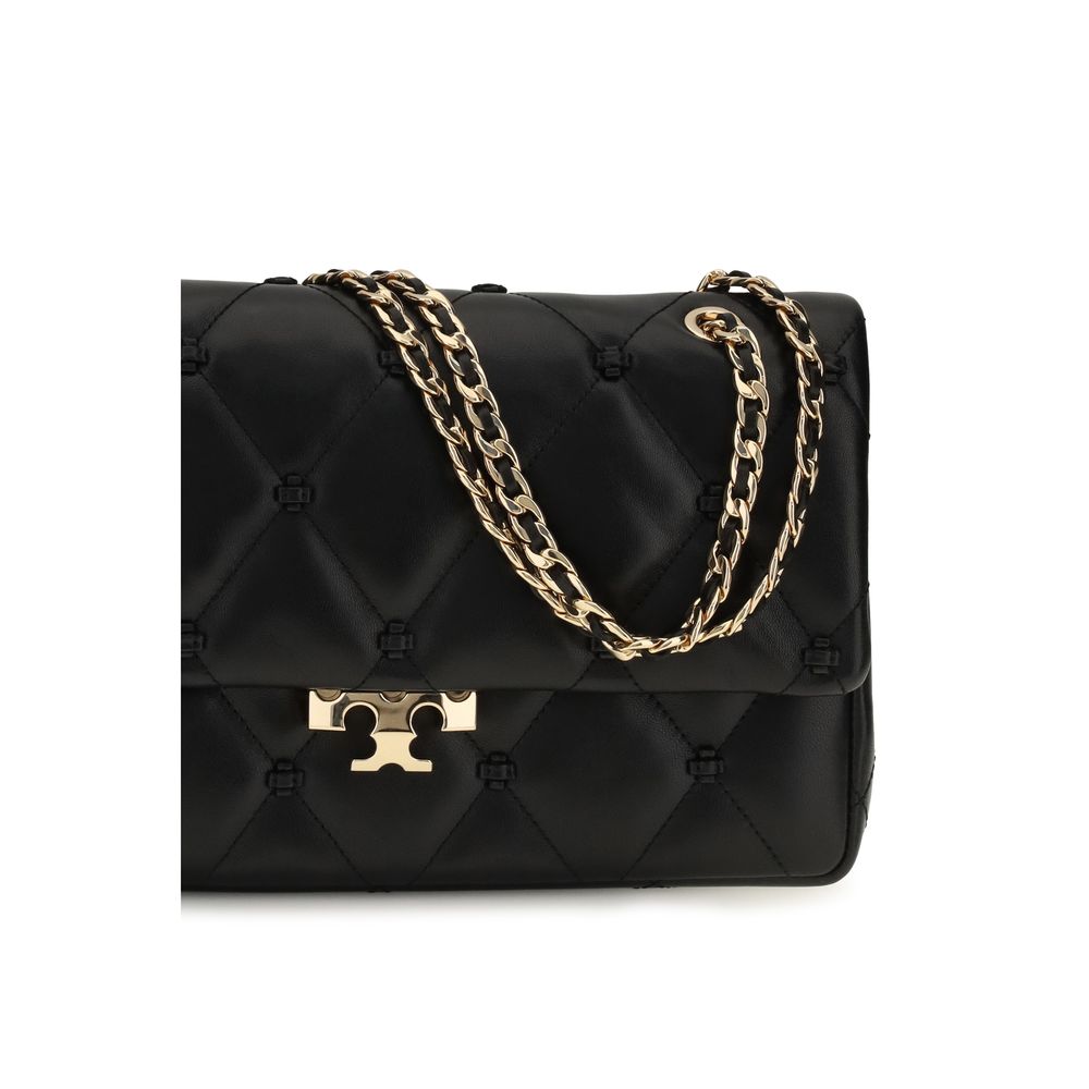 Tory Burch Black Lamb Shoulder Bag