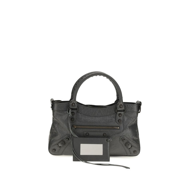 Balenciaga Gray Lamb Shoulder Bag