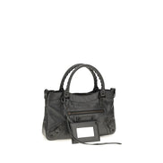 Balenciaga Gray Lamb Shoulder Bag