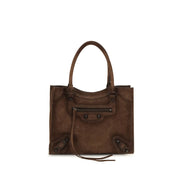 Balenciaga Brown Calf Leather Shoulder Bag