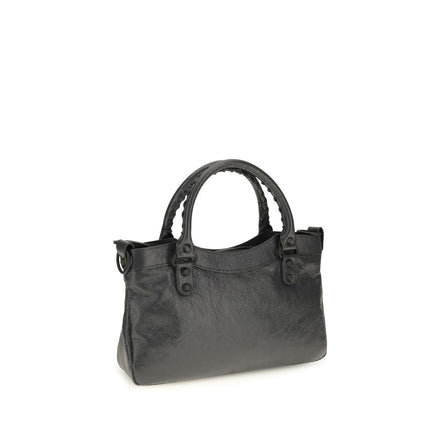 Balenciaga Gray Lamb Shoulder Bag