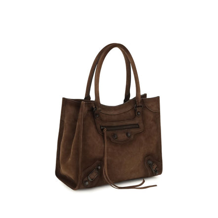 Balenciaga Brown Calf Leather Shoulder Bag