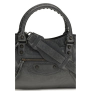 Balenciaga Gray Lamb Shoulder Bag