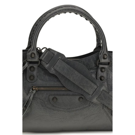 Balenciaga Gray Lamb Shoulder Bag