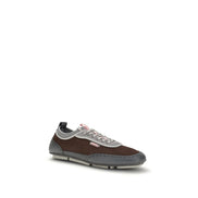 Fendi Multicolor Calf Leather Athletic Sneakers