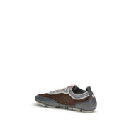 Fendi Multicolor Calf Leather Athletic Sneakers