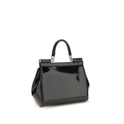 Dolce & Gabbana Black Calf Leather Handbag