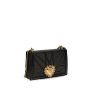 Dolce & Gabbana Black Lamb Shoulder Bag