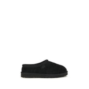 UGG Black Suede Leather Mules