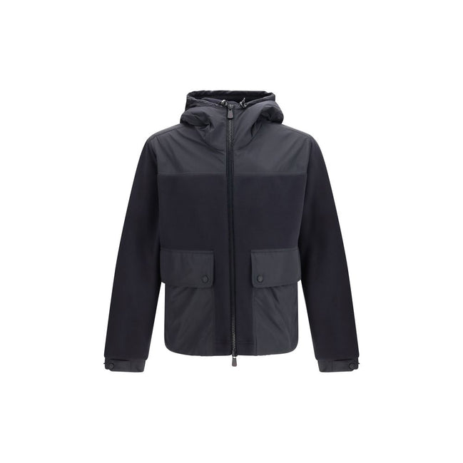 Moncler Grenoble Black Polyester Sweatshirt
