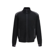 Moncler Grenoble Black Wool Cardigan