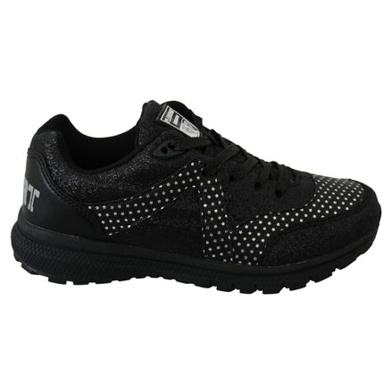Philipp Plein Black Running Jasmines Sneakers