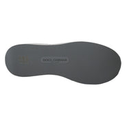 Baskets basses de sport en cuir multicolore Dolce & Gabbana