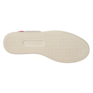 Dolce & Gabbana Baskets basses en cuir blanc et rose pour femme