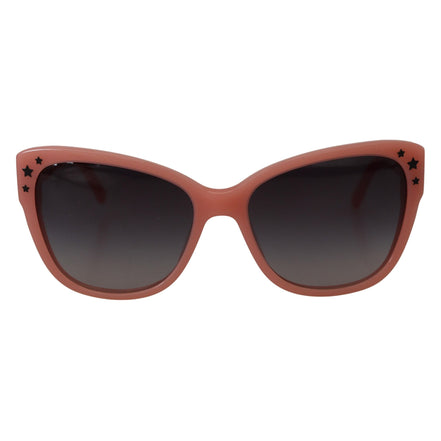 Lunettes de soleil Dolce & Gabbana DG4124 en acétate rose avec étoiles