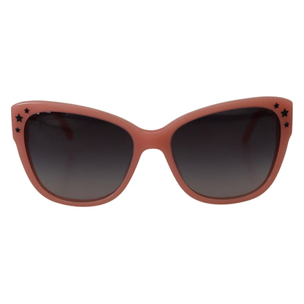 Lunettes de soleil Dolce & Gabbana DG4124 en acétate rose avec étoiles