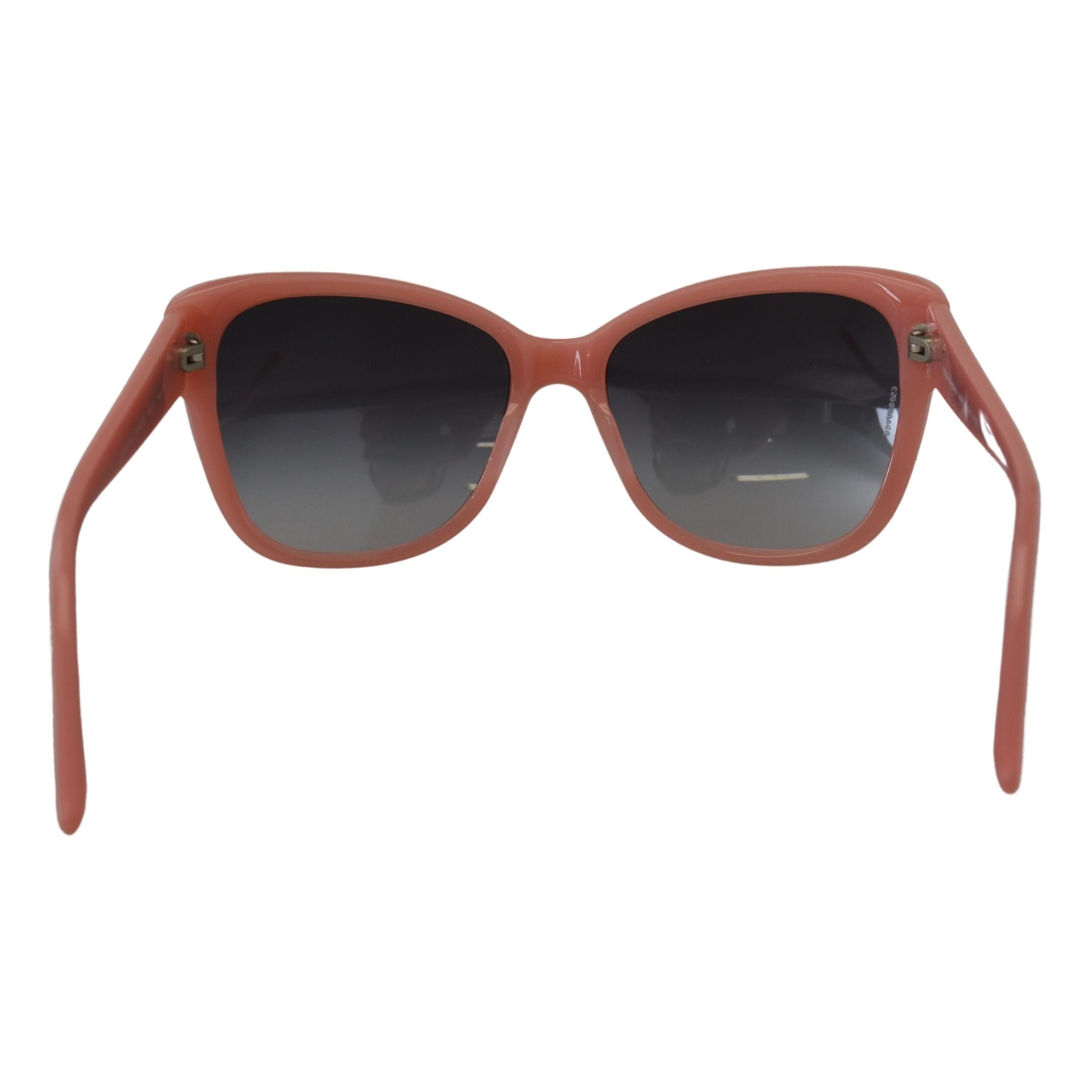 Lunettes de soleil Dolce & Gabbana DG4124 en acétate rose avec étoiles