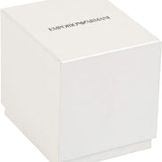 Emporio Armani Silver Steel Quartz Watch