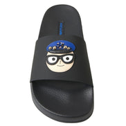 Dolce & Gabbana Sandales Tongs Noires Plage Saint Barth