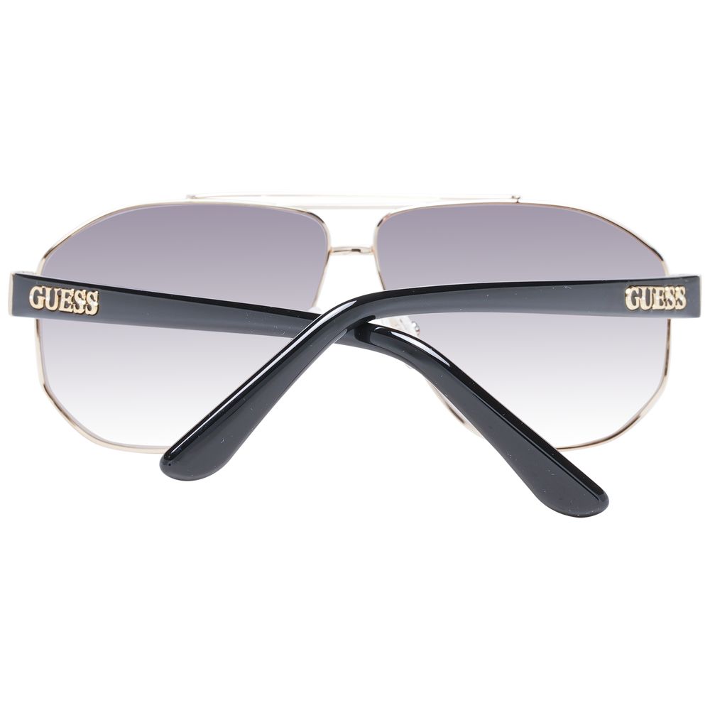 Occhiali da sole Guess con montatura in metallo dorato